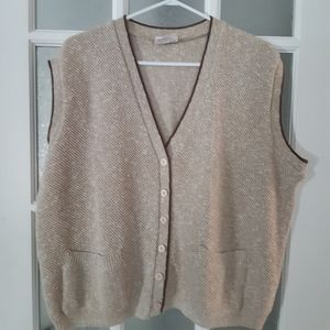 🇨🇦***Vintage Knit Vest / Made in Canada
